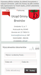 Mobile Screenshot of bip.brwinow.pl